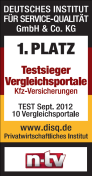 DISQ - CHECK24 laut DISQ 
