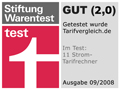 CHECK24 Stiftung Warentest Zertifizierung