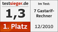 CHECK24 Testsieger Gas Vergleich