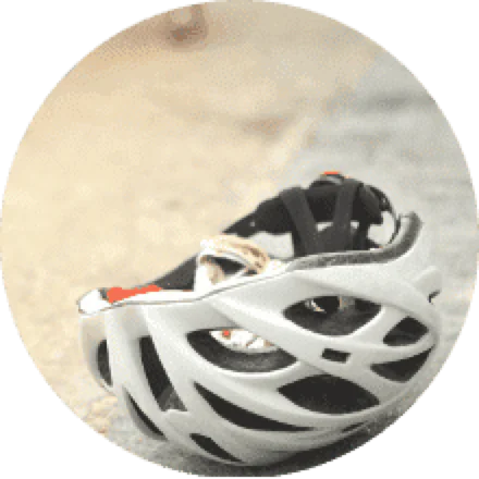 Rennrad nach Sturz