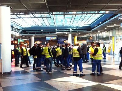 Streik Flughafen Frankfurt