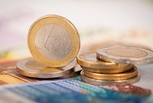 Euromünzen und Euroscheine Kreditvergabe