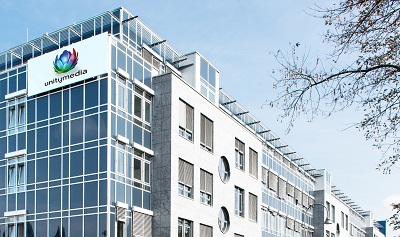 Der Hauptsitz des Kabelnetzbetreibers Unitymedia in Köln. (Bild: Unitymedia)