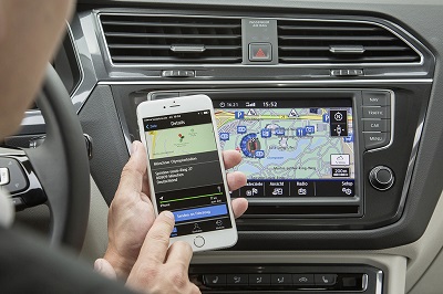 VW Car-Net Route iPhone