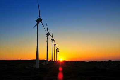 Die Windenergie boomt in der EU. 