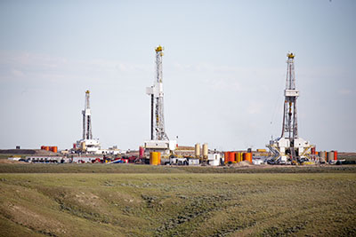 Fracking-Anlage
