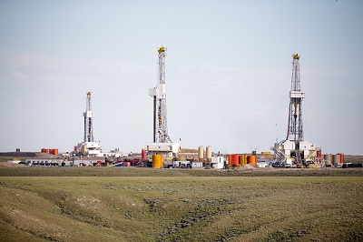 Fracking-Anlage in den USA.