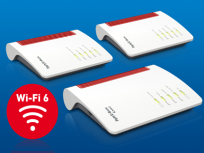 AVM Fritzboxen mit WI-Fi 6