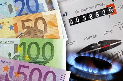 Gaspreise und Strompreise auf Rekordniveau