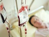 Bluttransfusion im Krankenhaus