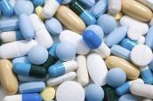 Tabletten in Nahaufnahme