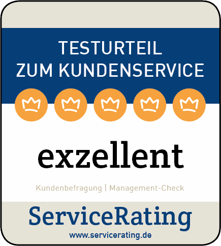 Siegel von ServiceRating