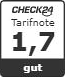 Tarifnote 1,7