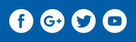 Statische Social-Media-Buttons der CHECK24 GmbH.