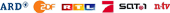 ARD, ZDF, RTL, Pro7, Sat1, n-tv