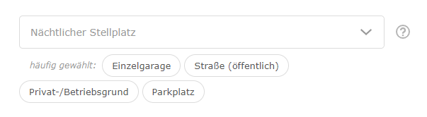 Rabatt Stellplatz