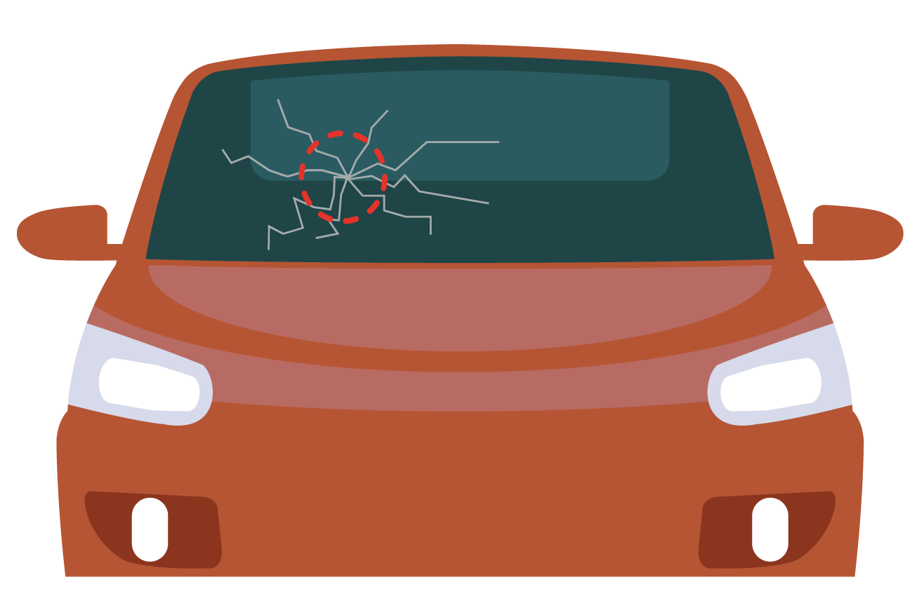 Glasschaden am Auto: Was zahlt die Teilkasko bei Glasbruch?