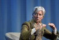 IWF-Chefin Christine Lagarde fordert eine Erhöhung des Euro-Rettungsschirms ESM. Foto: World Economic Forum/Flickr