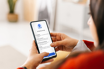 Kontoumzug am Smartphone