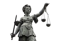 Statue der Justitia
