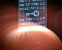 Fingerabdruck Scan Schlüssel