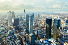 Bankenviertel in Frankfurt am Main