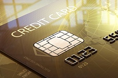 Kreditkarte mit Schriftzug "Credit Card"