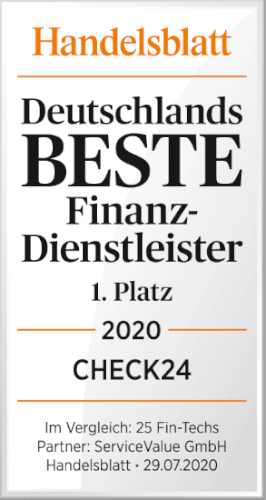 Testsieger Handelsblatt Deutschlands beste Finanzdienstleister