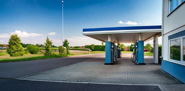 Prepaid Kreditkarten von der Tankstelle An einer Tankstelle mit einer Prepaid Kreditkarte bezahlen