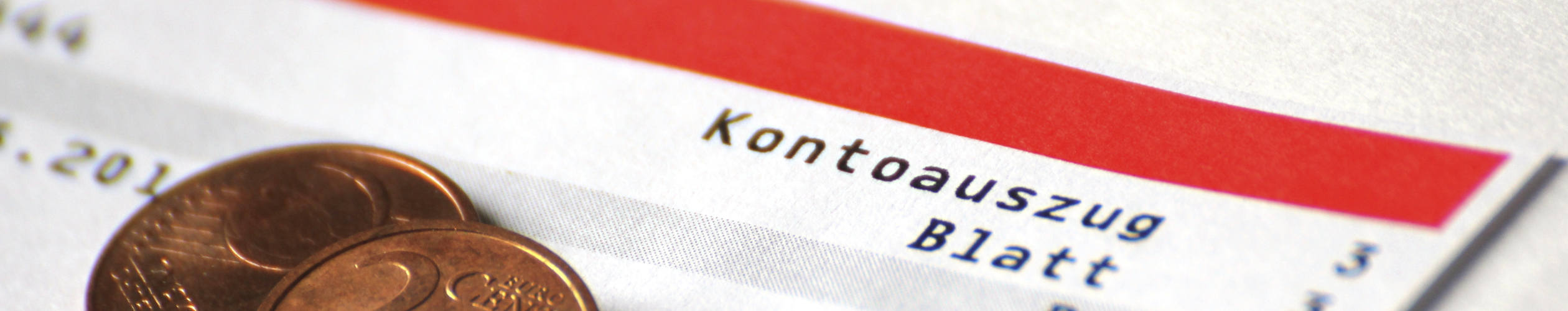 Gehaltskonten vergleichen münzen-auf-kontoauszug