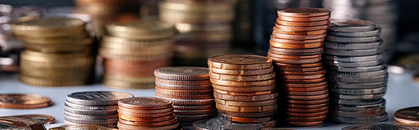 Erste Schritte: Das müssen Sie bei Ihrer Geldanlage beachten viele Geldmünzen