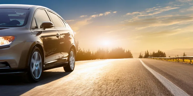 Vario-Finanzierung: Mit 3-Wege-Finanzierung zum Auto Auto fährt auf einer Straße