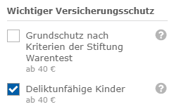 Button Deliktunfähige Kinder