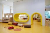 Leerer Kindergartenraum
