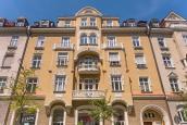 Ein Wohnhaus im Münchner Stadtteil Schwabing