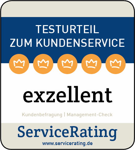 Siegel von ServiceRating