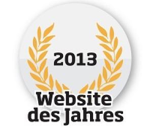 Logo der Website des Jahres 2013