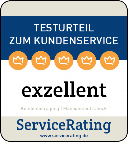 Siegel von ServiceRating