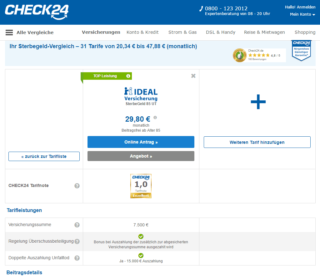 Fr Wen Ist Eine Sterbegeldversicherung Sinnvoll Check24 Fr Wen Ist Eine Sterbegeldversicherung Sinnvoll Check24