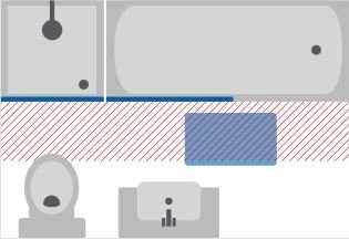 Badezimmer Bereich 1