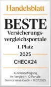Siegel von Handelsblatt 2024